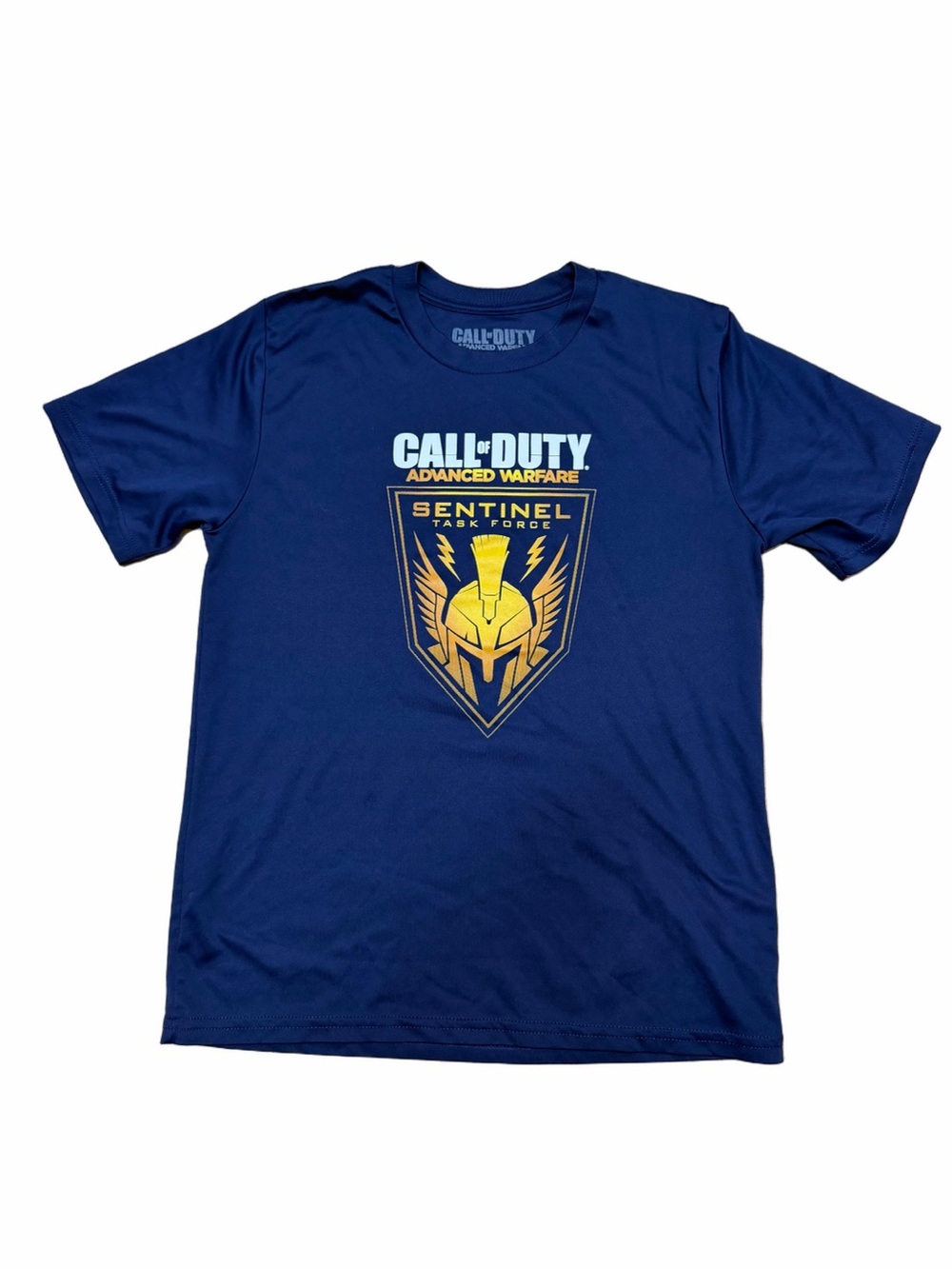 Call of Duty Boys L Advanced Warfare Sentinel Task Force 2015 Gaming Graphic Tee